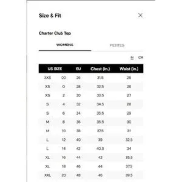 Charter Club Petite Small Striped High-Low Top Navy White Yellow Tie Detail - Picture 7 of 9